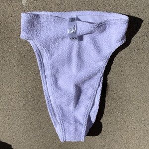 ASOS Crinkle WHITE Swim Bottoms